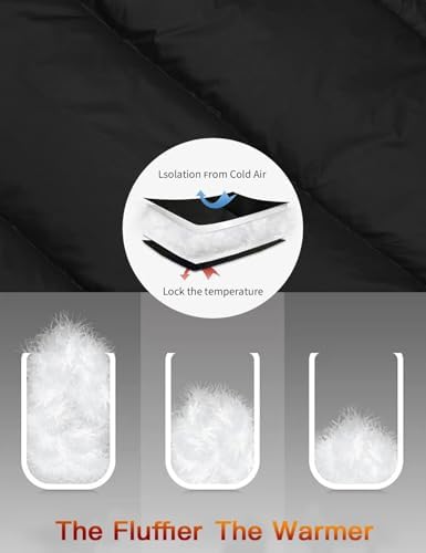 Gihuo Women’s Winter Cropped Puffer Jacket Coat Short Warm Quilted Jacket(Black-M) at Amazon Women's Coats Shop