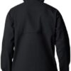 Columbia Mens Ascender II Hooded Softshell Rain Jacket, Black, Small : Sports & Outdoors