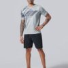 5 Pack Men’s Active Quick Dry Crew Neck T Shirts | Athletic Running Gym Workout Short Sleeve Tee Tops Bulk (Set 3, Large) : Clothing, Shoes & Jewelry