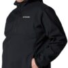 Columbia Mens Ascender II Hooded Softshell Rain Jacket, Black, Small : Sports & Outdoors